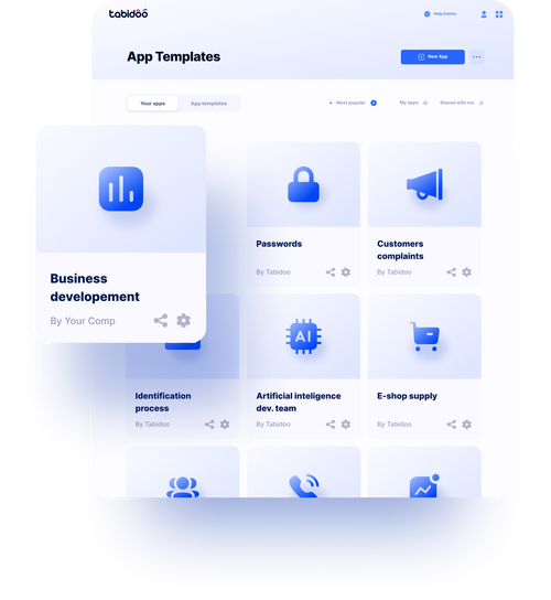 Tabidoo App Templates