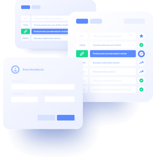 Clearly organized data