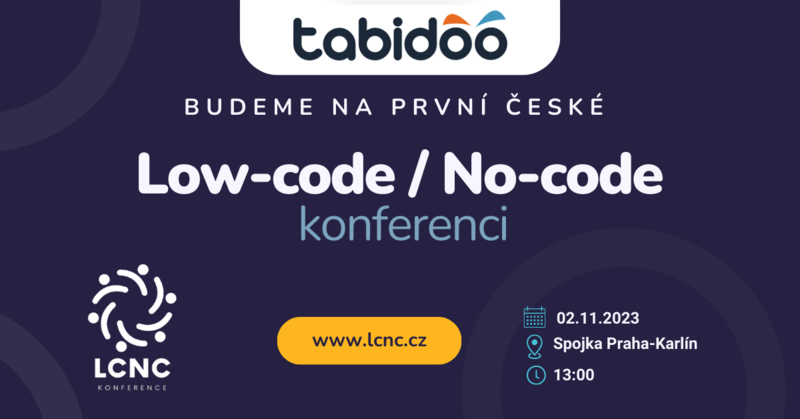 First Czech conference on Low-code and No-code