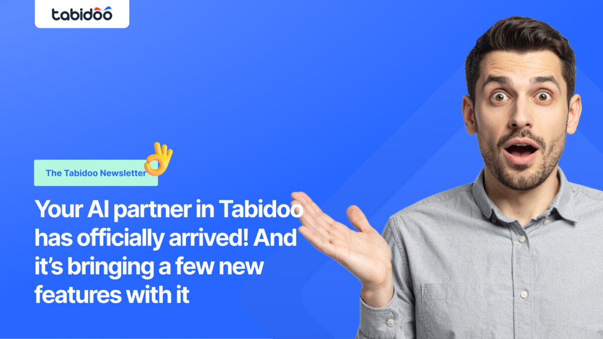 Your AI partner in Tabidoo has officially arrived! And it’s bringing a few new features with it