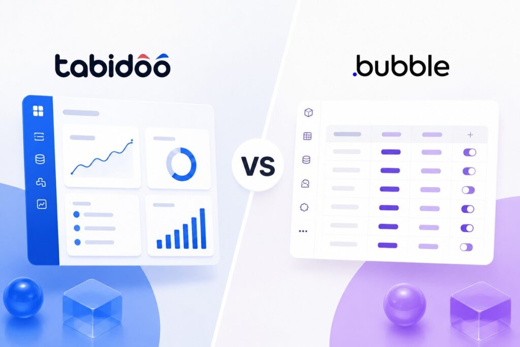 Tabidoo vs Bubble