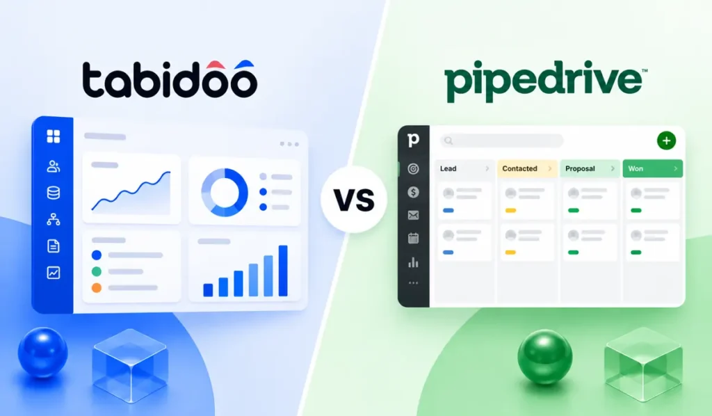 Tabidoo vs Pipedrive: Comparison