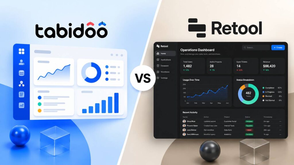 Tabidoo vs. Retool: srovnání