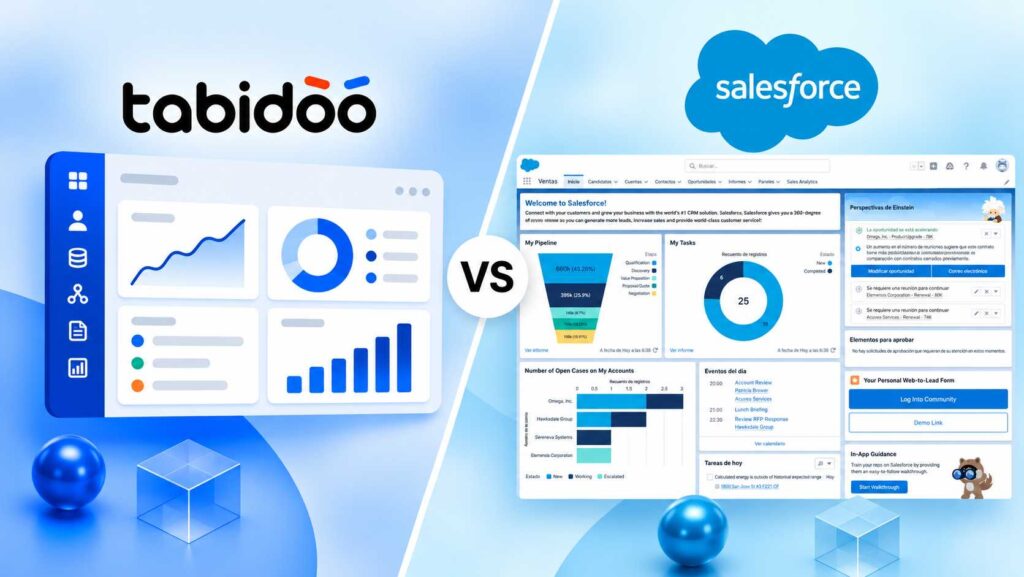 Tabidoo vs. Salesforce: Comparisons